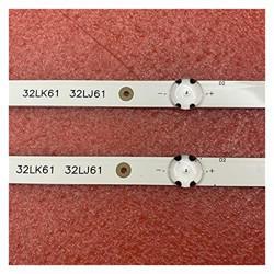 Piezas de Repuesto de TV- 2pcs/Set DIRIGIÓ Flight Strip Compatible con LG 32LJ610V 32LJ610V-ZD 32LJ610U LED CONSY 32LJ61 EAV63673021 características