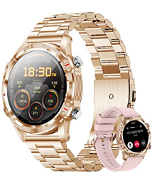 Smartwatch, Reloj Inteligente Mujer de 1,32‘’ con Llamadas Bluetooth Salud Femenina Control de Música Podómetro Calorías Monitor de Sueño Reloj Digita precio