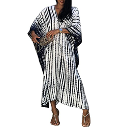 Cárdigan Largo Kimono para Mujer Bohemio Vestido de Playa Verano Pareos Bikini Cover Up características