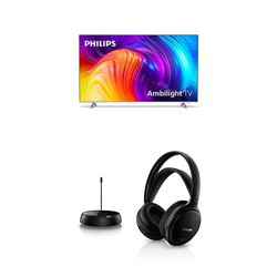 Philips 86PUS8807/12 The One 2022, Android TV LED 4K UHD 86", Ambilight de 3 Lados + Auriculares Inalámbricos SHC5200, Supraaurales HiFi (Altavoz 32 m en oferta