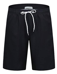 APTRO Bañadores de natación, Pantalones Cortos de los Hombres de Secado rápido Playa Surf Pantalones Cortos de natación Tallas Grandes Negro K27 3XL precio