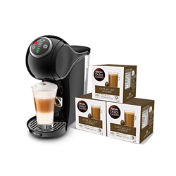 Nescafé Dolce Gusto Genio Plus De'Longhi EDG315.B - Cafetera Automática de Cápsulas De'Longhi, 15 Bares, 0.8 L, Color Negro + Nescafé DOLCE GUSTO CAFÉ en oferta