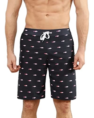 Kouric Bañadores Dad Bañadores Hombres Pantalones Largo Hombre Deporte para Natación de Secado Rápido Adapto para Las Vacaciones y Playa Surf Corriend