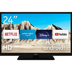 Nokia Smart TV - Television 24 Pulgadas (60 cm) Android TV 12V (HD, LED, WiFi, DVB-C/S2/T2, Asistente de Voz de Google, Youtube, Netflix, DAZN, Prime  precio