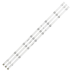 LESLIS 3 Piezas de retroiluminación Led for TCL 40 TV L40f3303b L40f3301b L40f3800a Pantalla Lvf400ss0te2v2 Barra de Tira Tot_40F3800_3X8_3030C-V1 Tir características