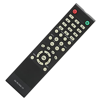 Gedourain Controlador de TV, Control Remoto de TV Resistente Al Desgaste Sensible Negro para Dynex DX‑16E220NA16(DX-RC5NA-15)