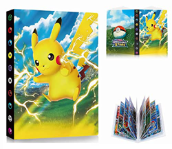 Album Pokemon para Cartas, Álbum almacenamiento de Cartas Coleccionables, Album Cromos, Carpeta de Tarjetas, 30 páginas 240 Tarjetas Capacidad precio