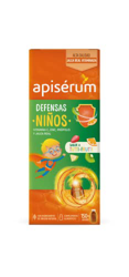 Apisérum Defensas Niños – Jalea Real con Vitamina C, Própolis, Zinc, ayuda al sistema inmune y mantiene las defensas de los pequeños de la casa, de 4  precio