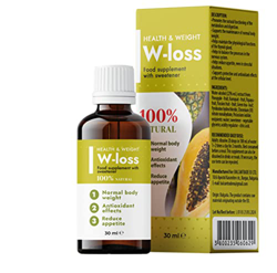 W-loss gotas - Suplementos para adelgazar rápidamente y quemar grasa | Ceto dietético | 30 ml precio