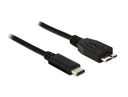 DeLOCK 1m USB 3.1 - Cable USB (1 m, USB C, Micro-USB B, 3.1 (3.1 Gen 2), Male Connector/Male Connector, Negro) en oferta