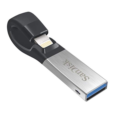 Sandisk - iXpand 16GB 16GB USB 3.0 (3.1 Gen 1) Conector USB Tipo A Negro, Plata 