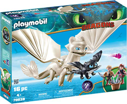 Playmobil Dreamworks Dragons Light Fury with Baby Dragon & Children 70038 en oferta