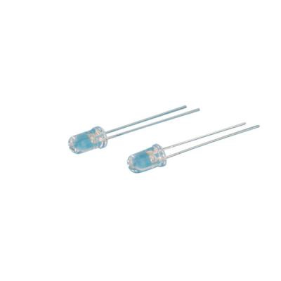 Pack de 25 uds Led 3 mm cristal color azul Electro Dh 12.675/3/AZ/C/2K 843055211