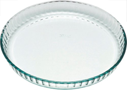 Pyrex Flan/Quiche Dish 27cm or  24cm Glass Fluted High Quality en oferta