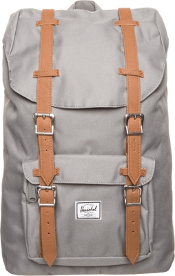 Herschel Mochila Little America Backpack Grey / Tan