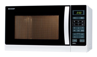 Microondas Sharp R742ww  25l con Grill - Blanco