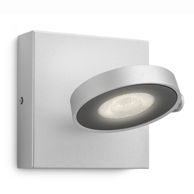 Philips myLiving Lámpara Focos LED 4,5 W Plateada Bombilla Iluminación Pared