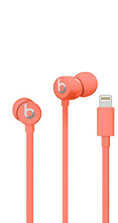 Apple MUHV2ZM/A ur 3 Earphones with Lightning Connector Coral urBeats3 en oferta