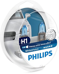 2 Bombillas Philips WhiteVision H1 4300K + 2 W5W Faros Coche White Vision Xenon en oferta