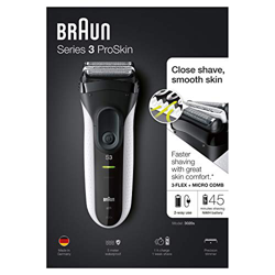 BRAUN SERIES 3 PROSKIN 3020s SHAVER 3-FLEX + MICRO COMB BRAND NEW SEALED BOXED en oferta