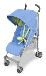 Maclaren Quest Silla de paseo - ligero, para recién nacidos hasta los 25kg, Asiento multiposición, suspensión en las 4 ruedas, Capota extensible con U características