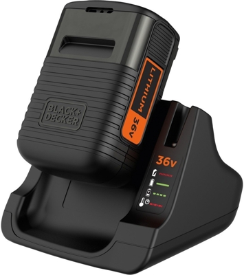 BLACK+DECKER BDC2A36-QW - Pack batería de litio 36V 2Ah y cargador