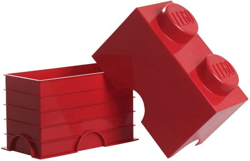 LEGO Caja de almacenamiento 1 x 2 (rojo) en oferta