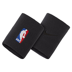 Nike NBA Muñequera, Unisex Adulto, Negro, Talla Única características