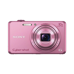 Cámara digital compacta Sony Cyber-Shot DSC-WX220P Rosa, Wifi, NFC en oferta