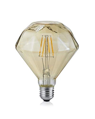 Trio Lighting 902-479 Fuentes De Luz E27, 4 W, Marrón, 11.5 x 11.5 x 14 cm