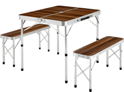 TecTake Folding Picnic Table with 2 Benches características