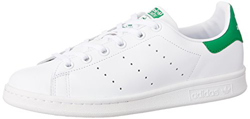 adidas Stan Smith J Zapatillas Unisex Niños, Blanco (Footwear White/Footwear White/Green 0), 38 EU precio