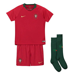 Nike 2018-2019 Portugal Home Mini Kit en oferta