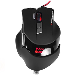 Raton gaming TACENS MARS MM3 sensor optico hasta 16400DPI USB. negro 10 botones precio