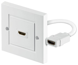 51722 cable HDMI HDMI tipo A (Estándar) Blanco, Caja de pared precio