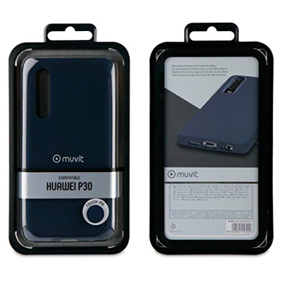 Funda Muvit Liquid Midnight Azul para Huawei P30