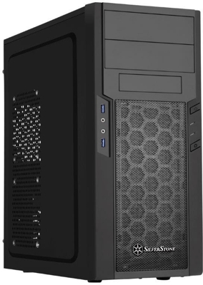 SilverStone SST-PS13B Precision Midi-Tower - schwarz - Precision PS13 - ATX