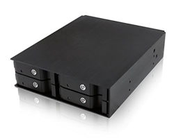 ICY BOX IB-2240SSK bk 4x 2.5"| Backplane - Drive Enclosure - 2.5" Fan - Serial en oferta