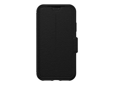 Genuine OtterBox iPhone XS/X Strada Series Wallet Folio Case Cover Shadow Black