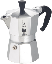 Moka Express 0,23 L Aluminio, Cafetera espresso características