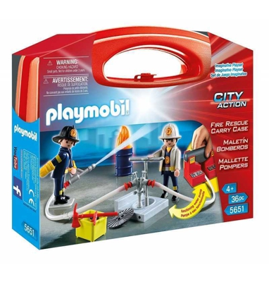 Playmobil City Action - Maletín grande bomberos (5651)