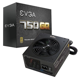 FUENTE ALIMENTACION EVGA 750 GQ, 80+ GOLD 750W SEMI MODULAR precio