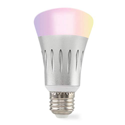 Bombilla Inteligente Muvit iO  WIFI con Luz LED Multicolor de750 Lm, 5W y 25000h compatible con asistentes de voz en oferta