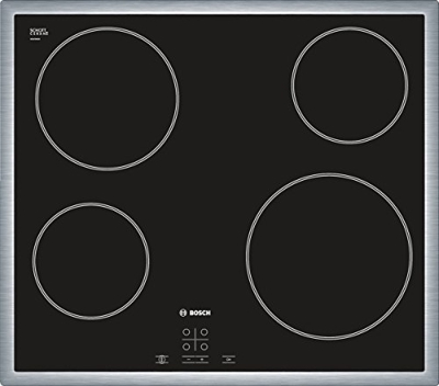 Bosch pke645d17e - 23 5/8 in Cooktop Glass Ceramic Hob Black