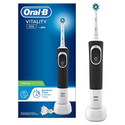 Cepillo Eléctrico Recargable Oral-B Vitality 100 CrossAction - Sensor de presión