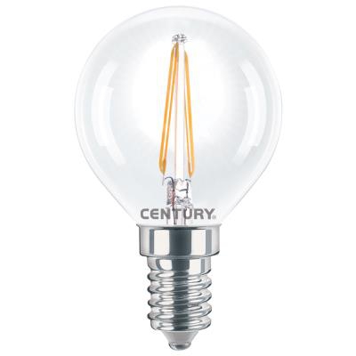 Filament Incanto Bombilla globo LED, 4W E14 2700K 395 lúmenes