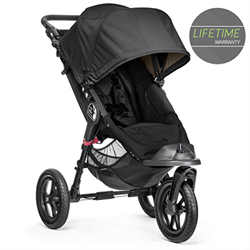 Baby Jogger City Elite Black/Black Standard Single Seat Stroller precio