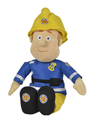 Sam Figura Felpa | Softwool | 45 cm | Sam El Bombero | Fireman Sam | Juguete en oferta