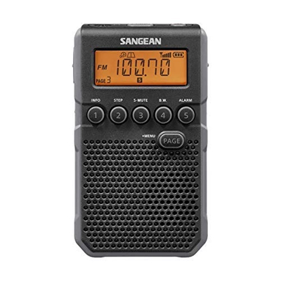 Radio Portátil Sangean DT-800 Negro