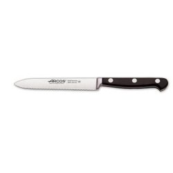 Cuchillo Tomatero Arcos Clásica 255600 de Acero Nitrum, con Mango de Polioximetileno y hoja de 13 cm en estuche precio